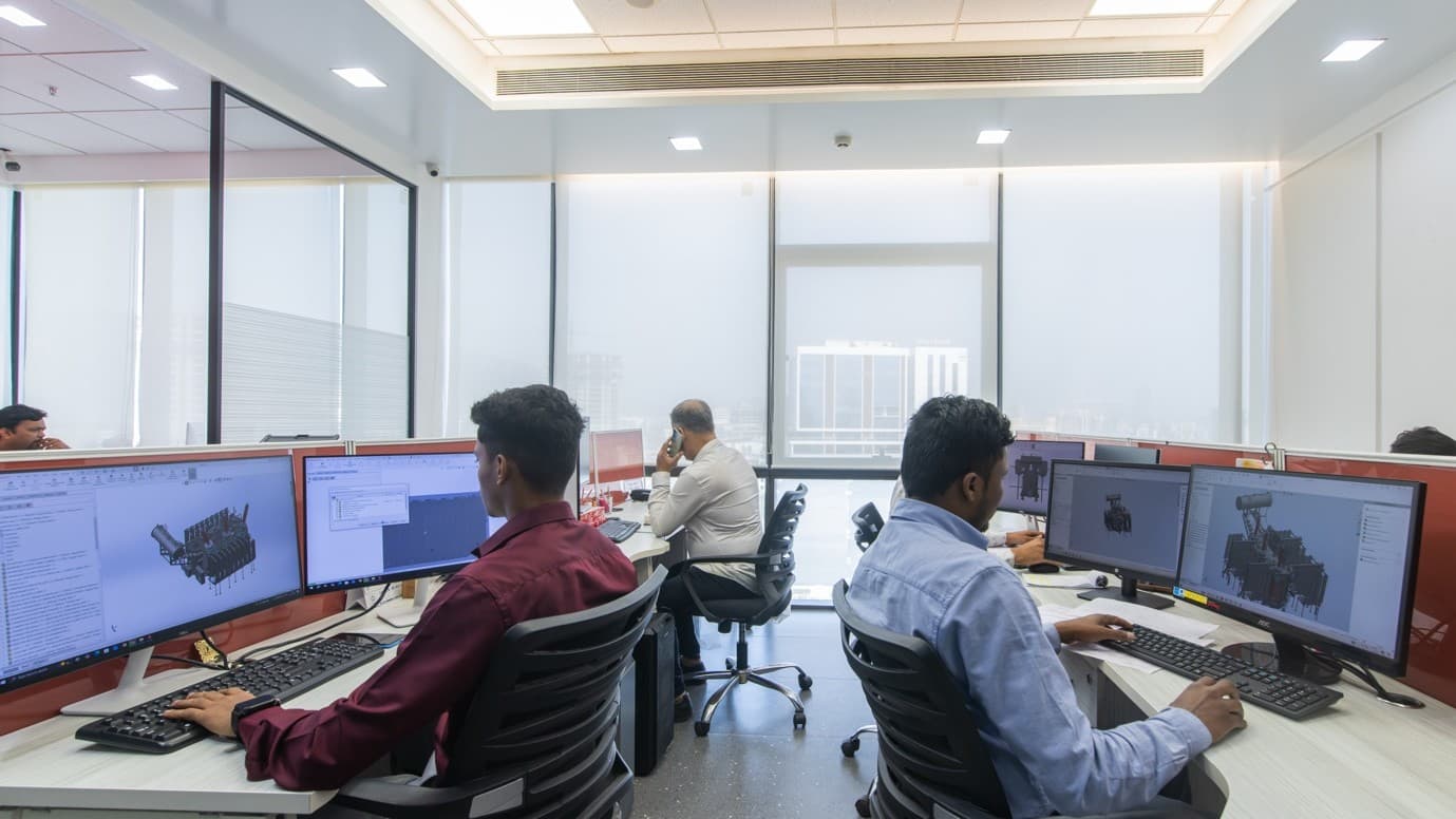 DeVoltrans engineering design team — CAD and simulation workstation